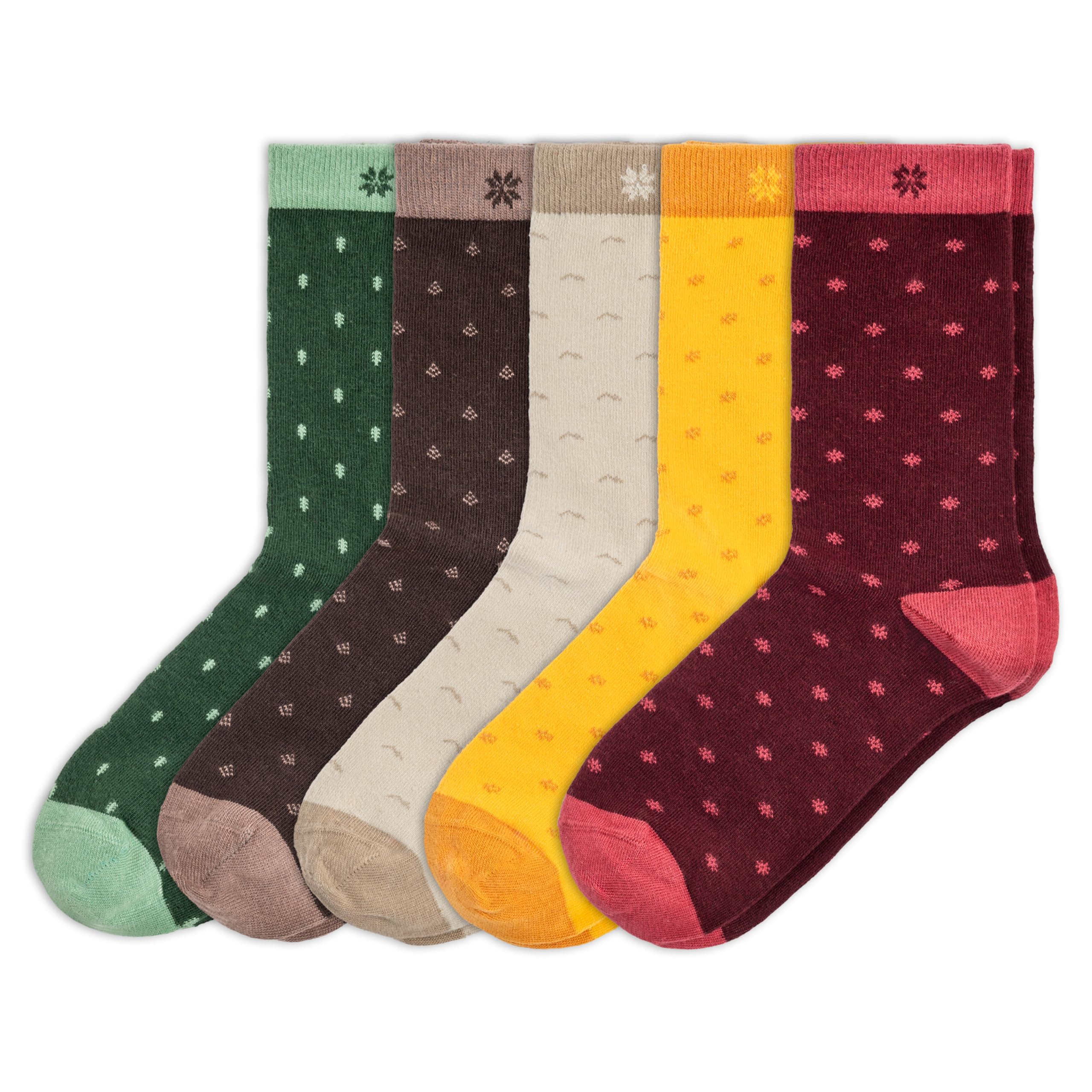 NORDIC Socks Calze Dress Standard Lana Merino 5 paia | Vestibilità Perfetta, Anti-Vesciche, Lana Merino Sottile