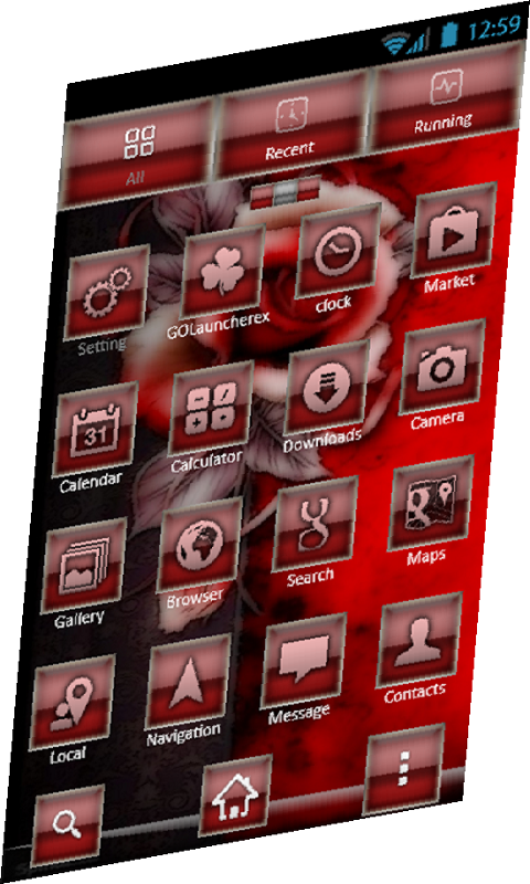 Red Rose Theme - App on Amazon Appstore