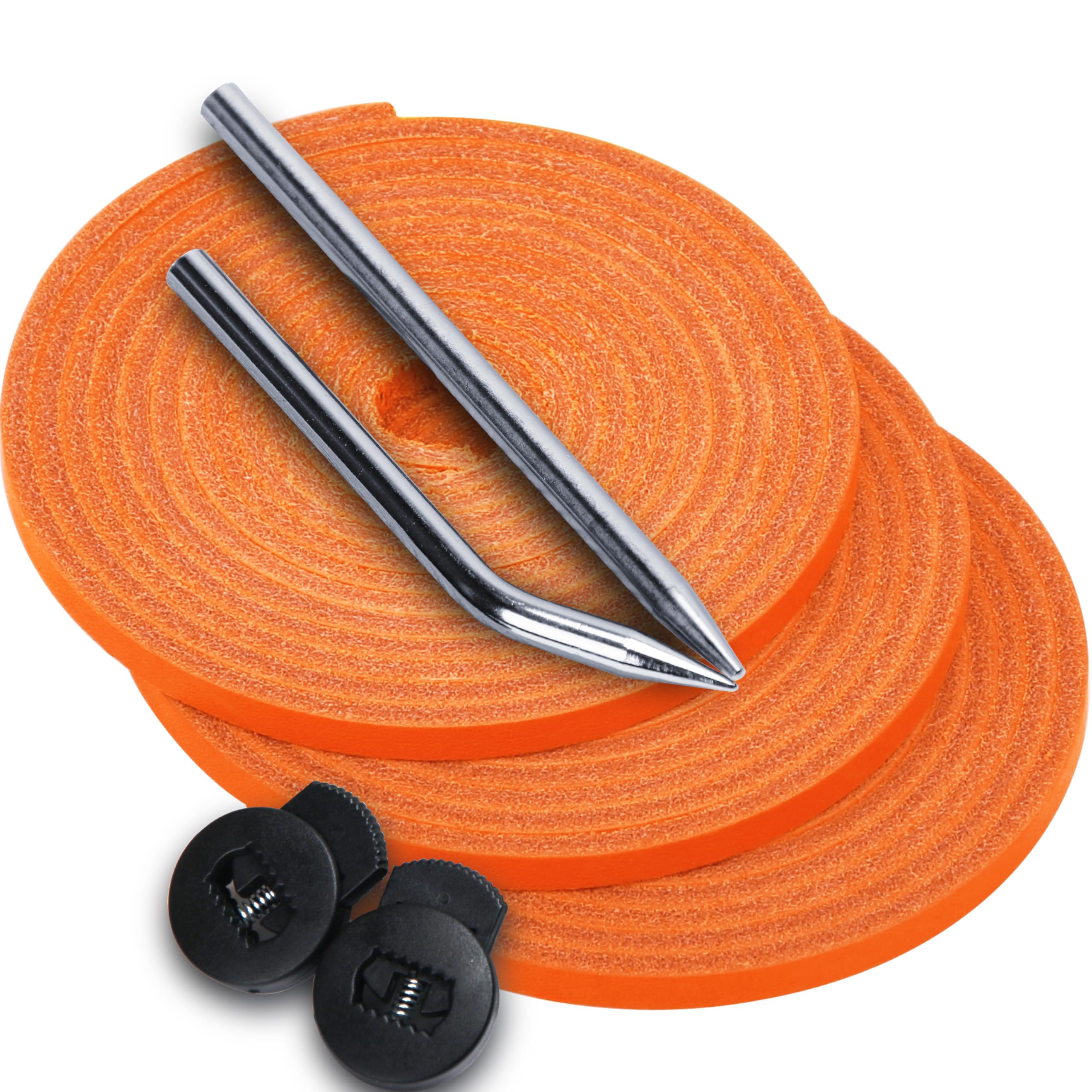 AliBall Baseball Glove Lace, Genuine Cowhide Lace 79 Inch, Quick Repair Baseball Glove Repair Lacing Kit