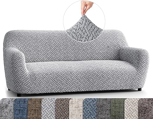 Miniatura 22 de PAULATO BY GA.I.CO. Funda para silla – Funda elástica para sillón – Funda de sillón para mascotas y niños – Fundas suaves para silla – Protector de