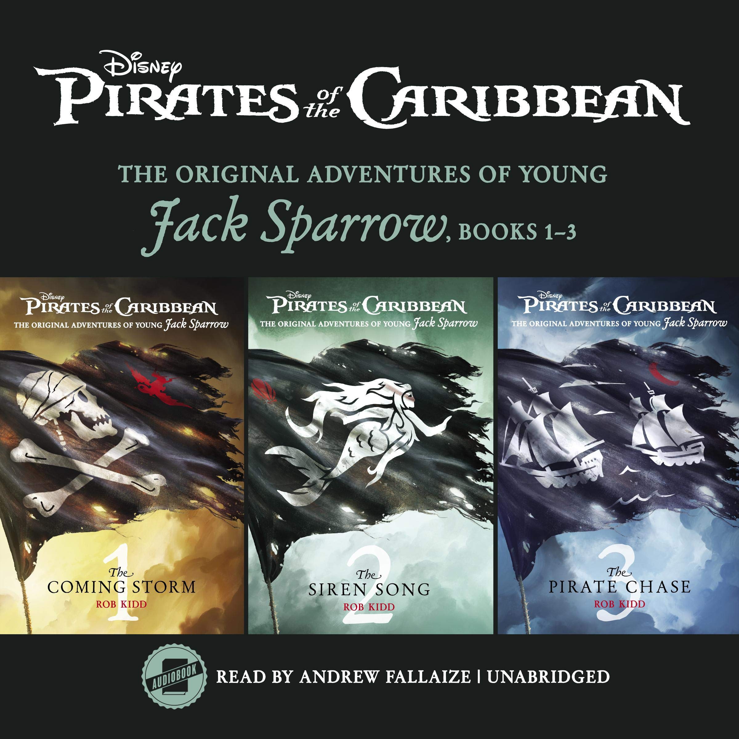 Cover art for Pirates of the Caribbean: Jack Sparrow Books 1-3