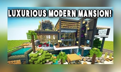 Free Design Modern House for Mod Minecraft PE