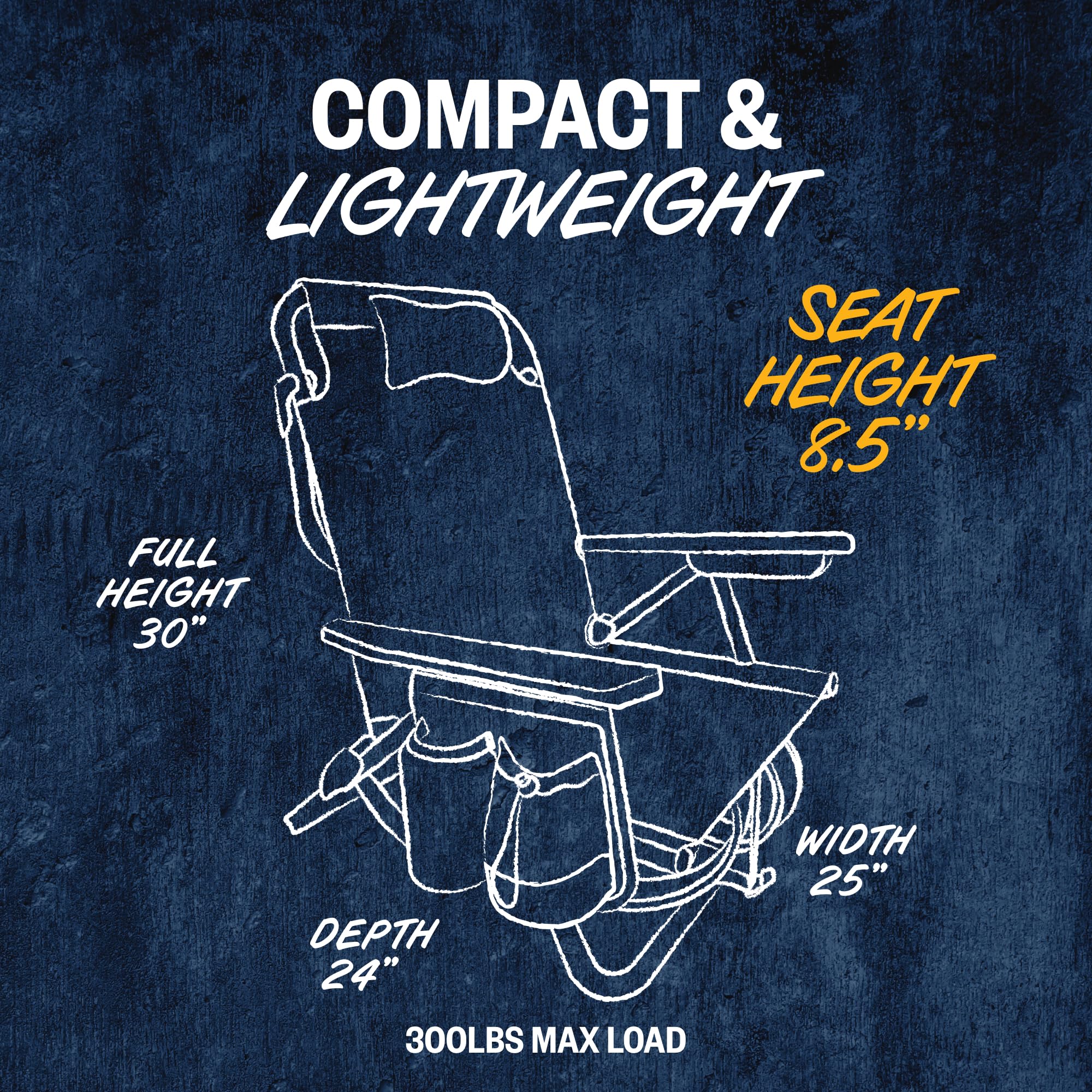 Amazon.com: SUN NINJA Limited Edition Corona Portable Beach Chair