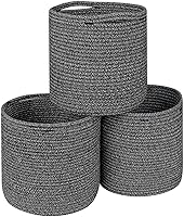 Vista 8 de voten Cestas organizadoras de almacenamiento de 11 x 11 x 11 pulgadas, se ajustan a cubos de 12 x 12 pulgadas, estantes organizadores