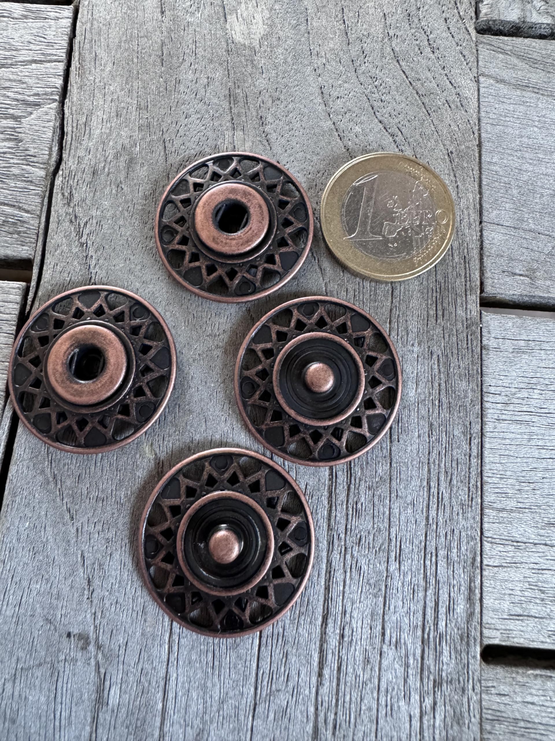 Pomolo sfera in metallo bronzo 24 mm