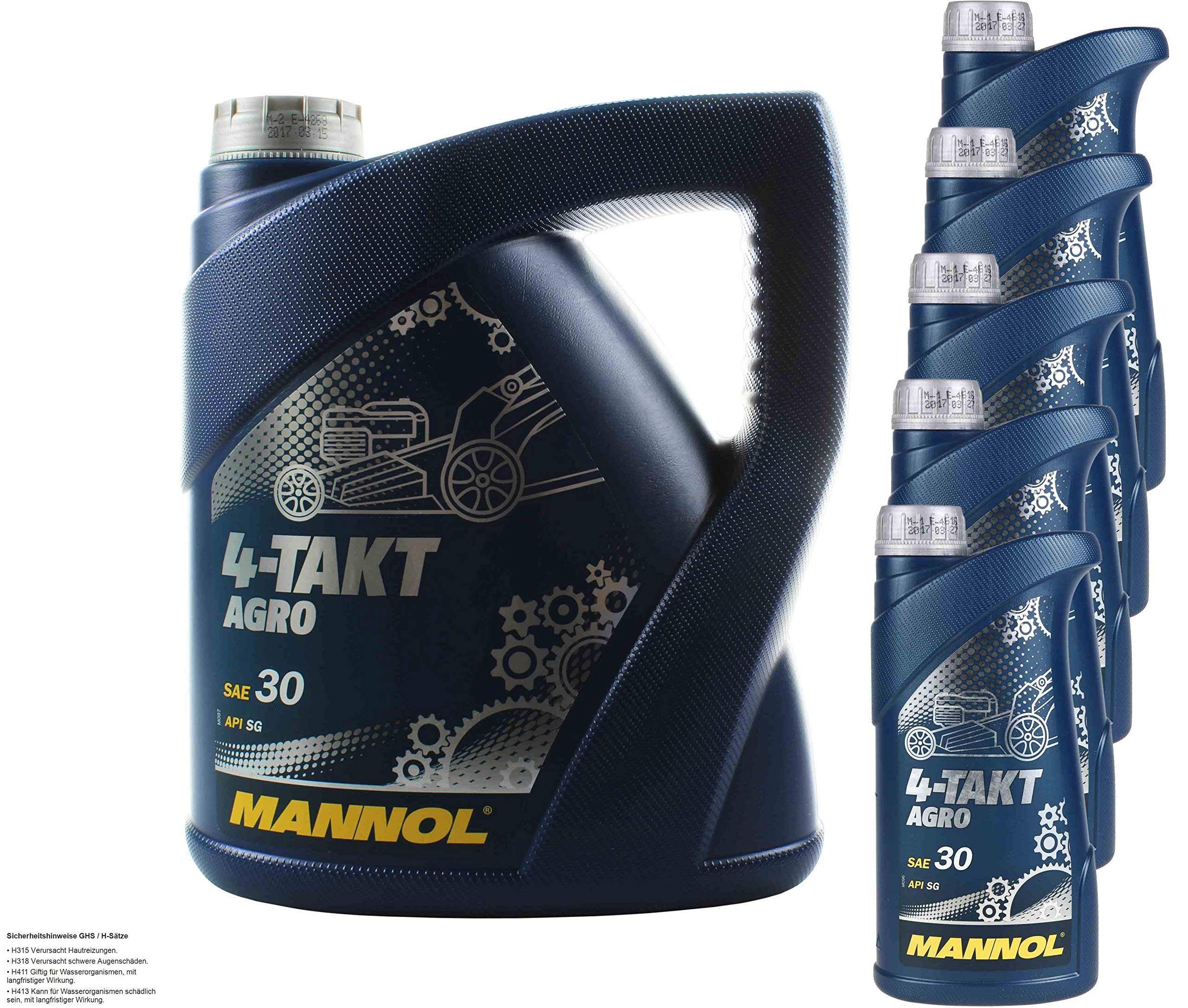 Huile moteur MANNOL 9 l SAE 30 4 temps AGRO API SG 11191845