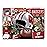 YouTheFan NCAA Wisconsin Badgers Retro Series Puzzle - 500 Pieces, Team Colors, Large