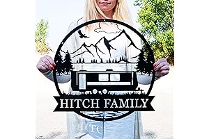 Personalized Camping Sign: A Unique Outdoor Decor for Happy Campers