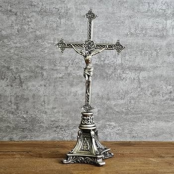 Amazon.co.jp: BCカトリック立っている十字架、イエス・キリスト