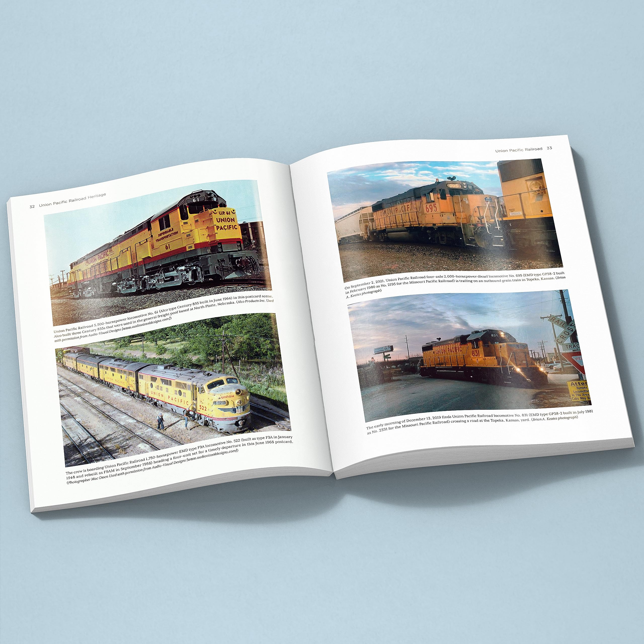 Union Pacific Railroad Heritage (America Through Time)