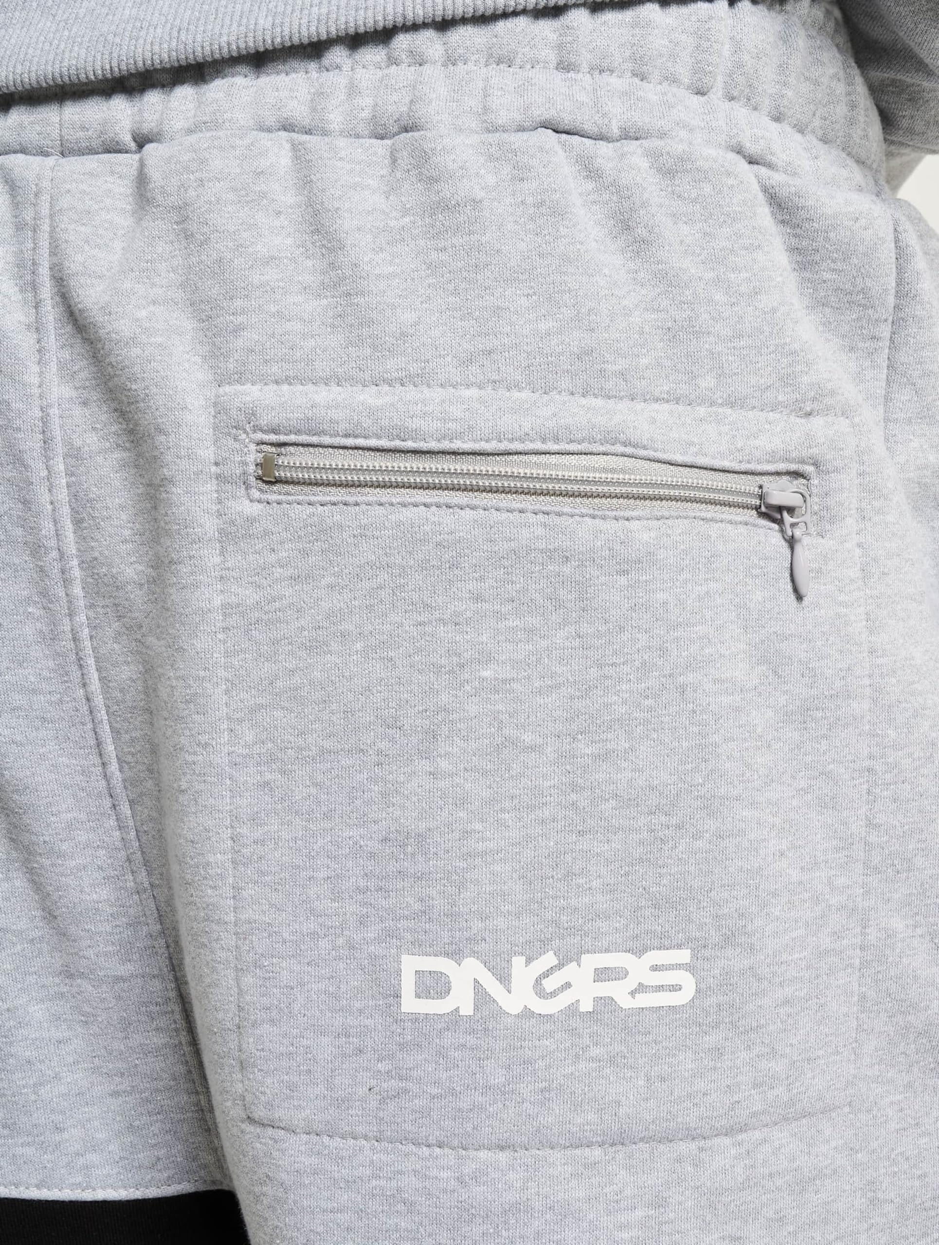 Dangerous DNGRS Męskie dresy do biegania Tritop, czerwony, S