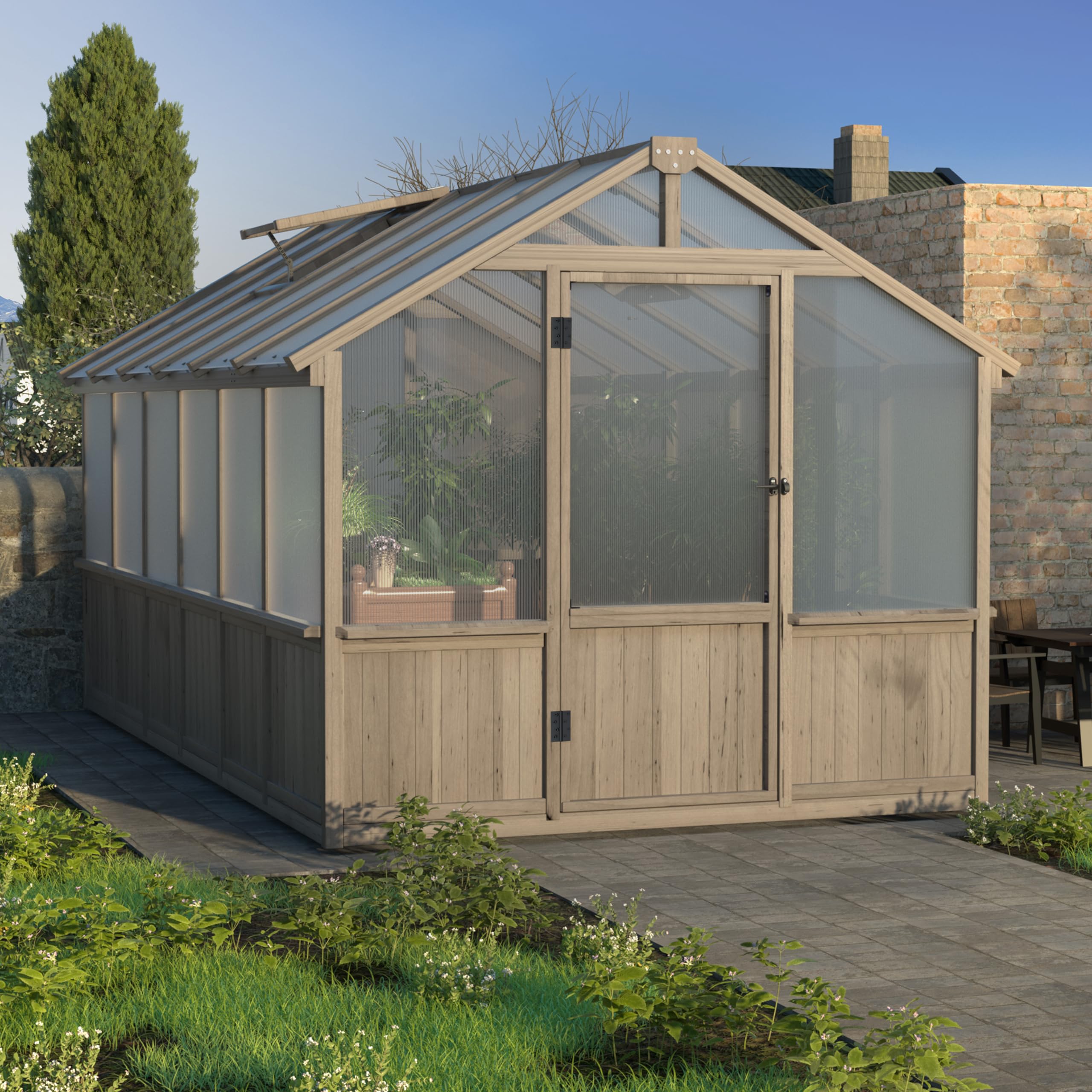 MUPATER 8x12 greenhouse