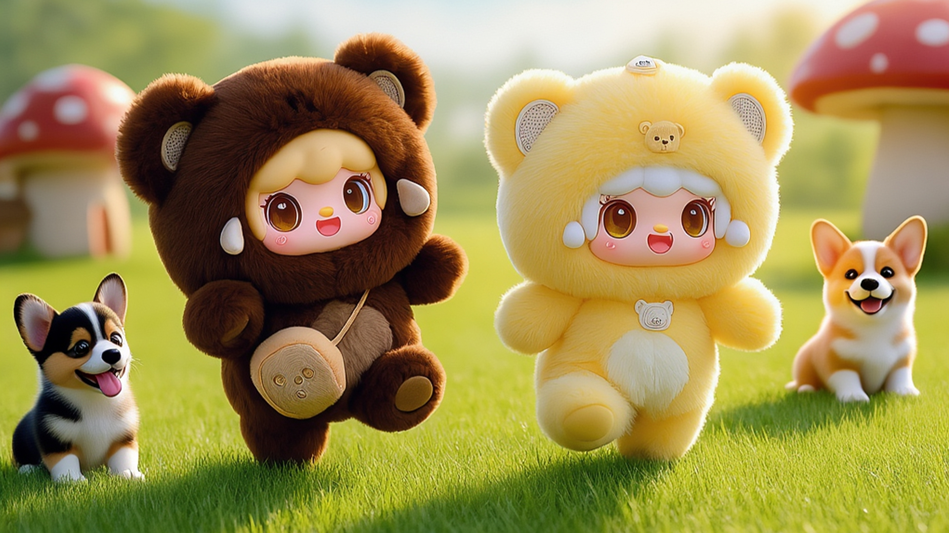 Amazon.com: Yooki Cute Plush Pendant Blind Box,Random Vinyl Dolls