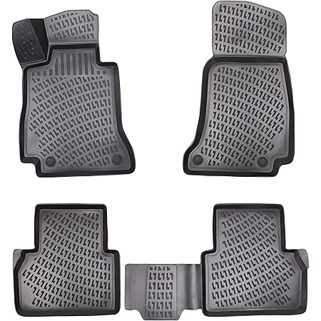 3d Gummimatten Auto Matten Fussmatten Kompatibel Mit Mercedes E Class W213 Ab 2016 Passgenaue Mit Hohem Rand C A 5 Cm Amazon De Auto Motorrad