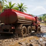 Offroad Uphill Oil Tanker Simulator