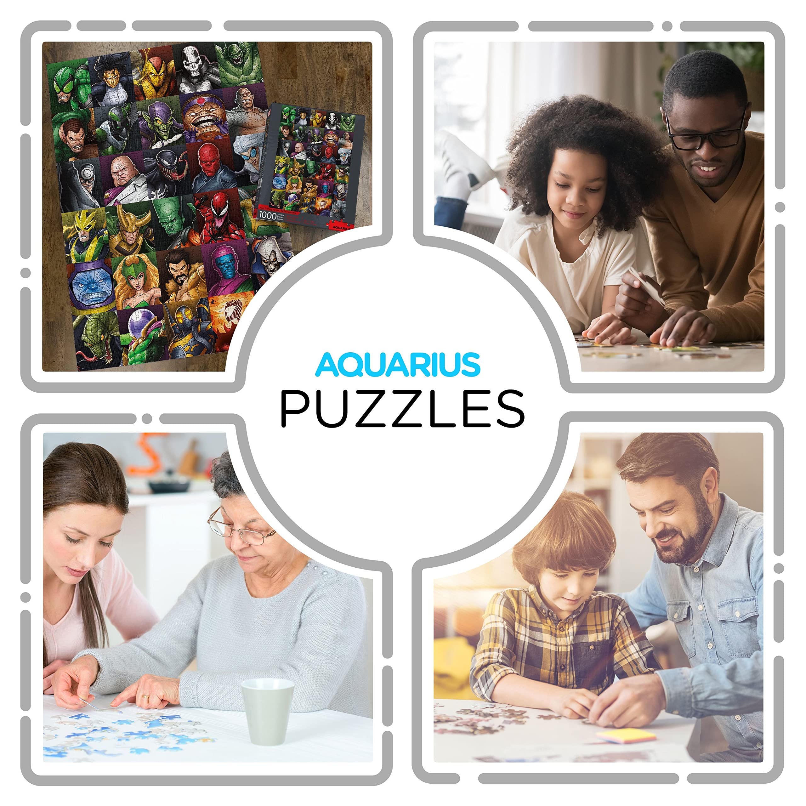 Amazon.co.jp: Marvel (マーベル) Villains Collage 1000 Piece Jigsaw