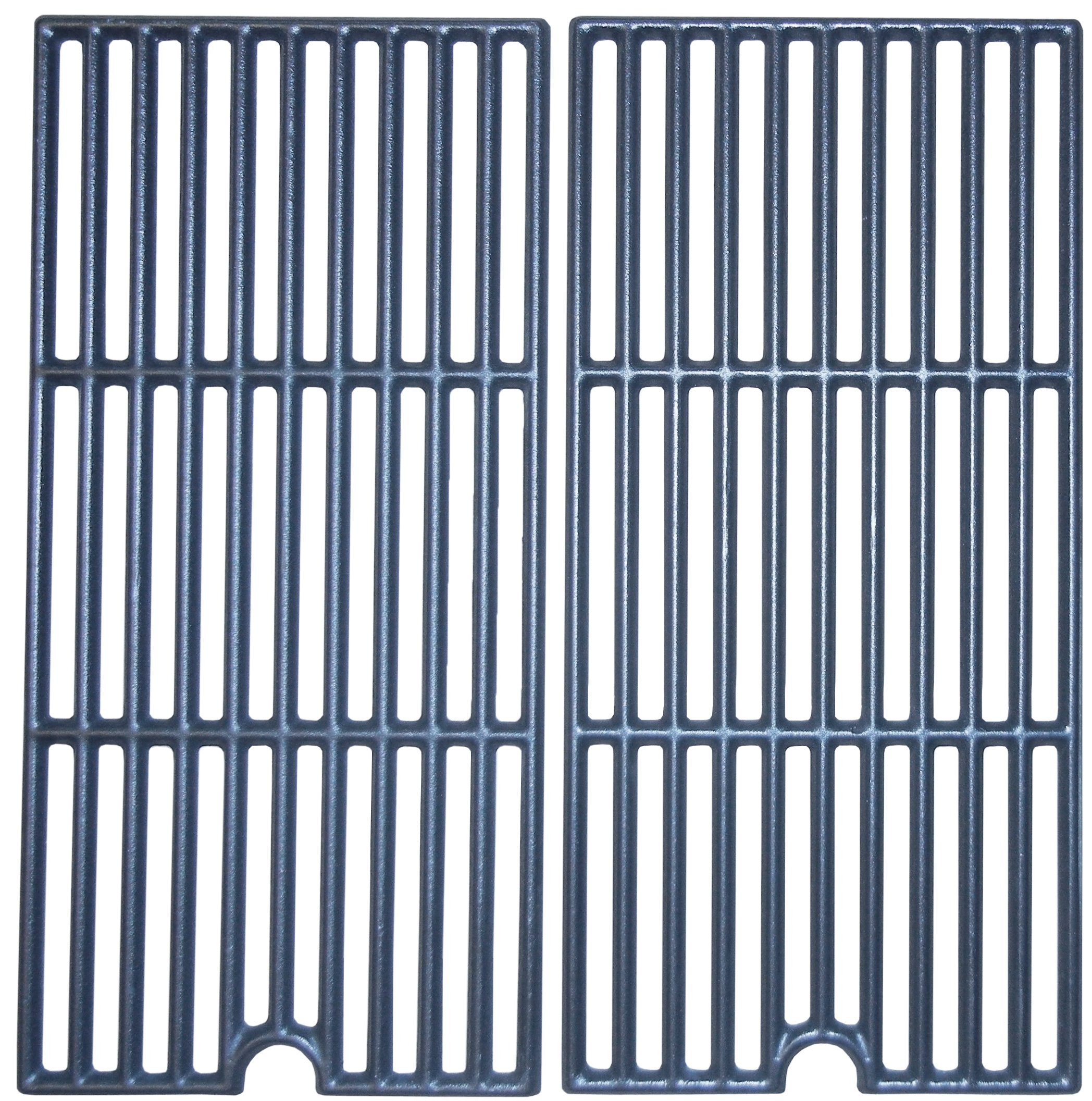 Musique City métaux 65252 Matte Grille en Fonte de Remplacement pour Certains modèles de Coleman Barbecue au gaz, Lot de 2