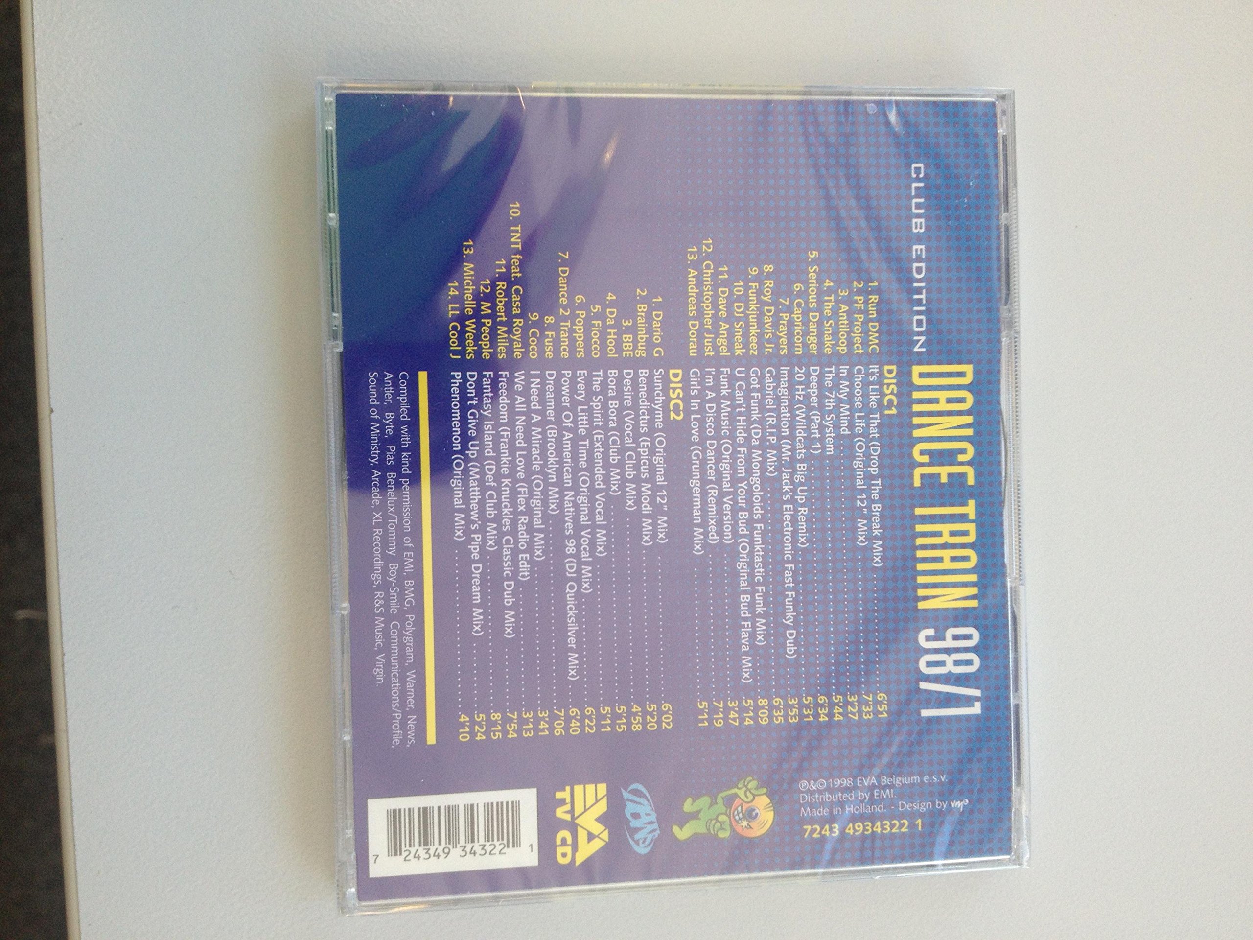Various - Dance Train '98 Vol. 1 (club Edition)