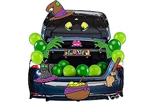 JOYIN Halloween Witch Trunk or Treat Car Decoration Kit