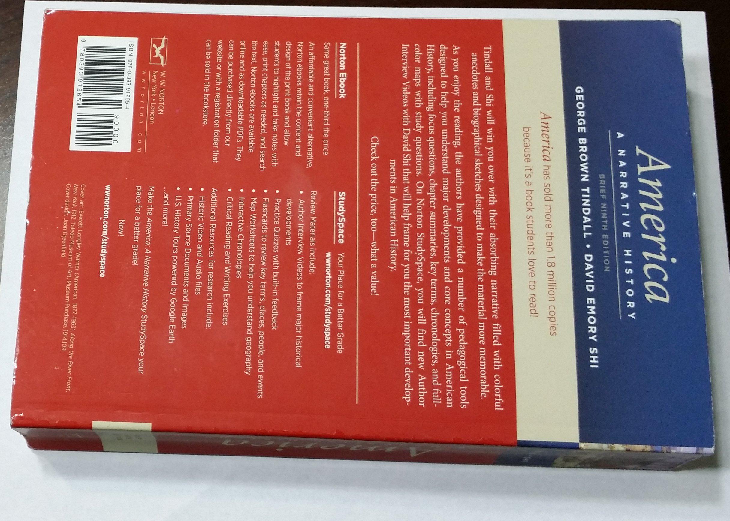 America: A Narrative History, 9th Edition