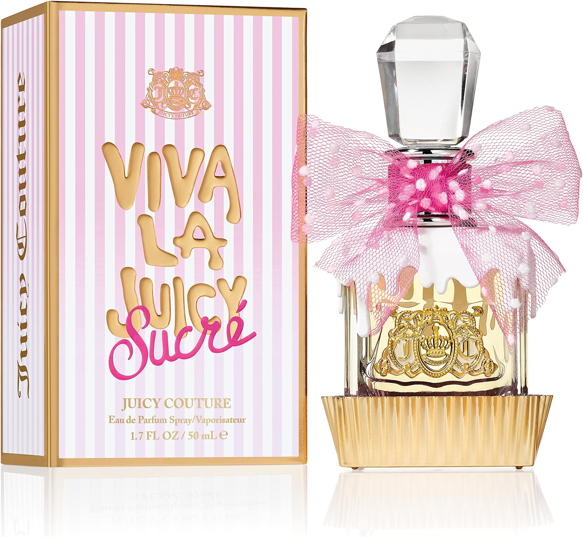 Viva La Juicy Sucré Eau De Parfum, Women's Perfume with Notes of Peach, EDP Spray