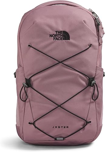 Miniatura 35 de Mochila The North Face Jester Luxe para Laptop de Todos los Días para Mujer, Musgo rosa., Tamaño único Musgo rosa.,Púrpura ceniciento/Tnf