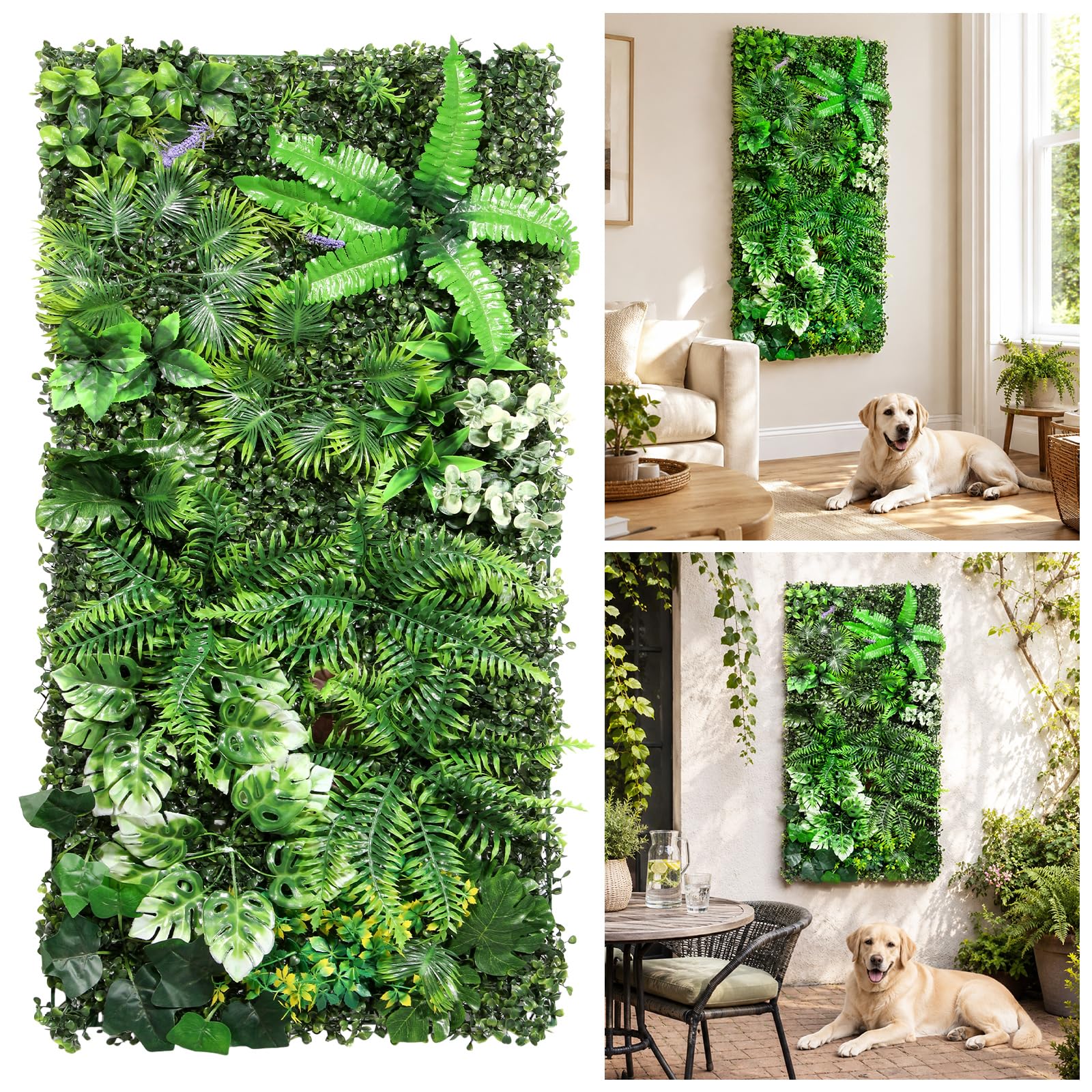 Brise-vue en plantes artificielles pour retrouver votre intimité