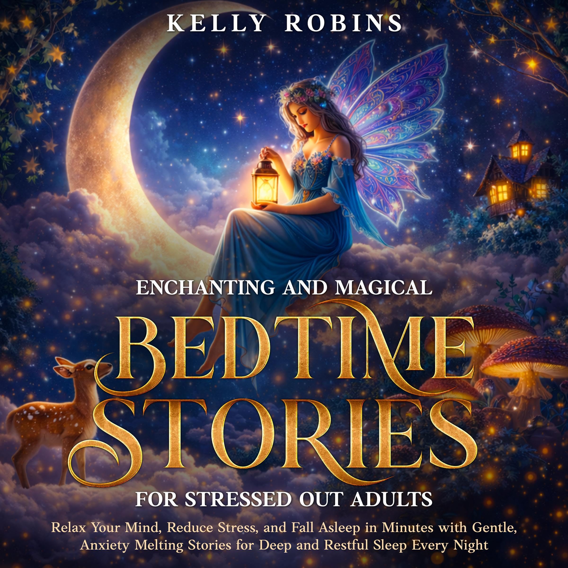 Cover art for Enchanting and Magical Bedtime Stories for Stressed Out Adults