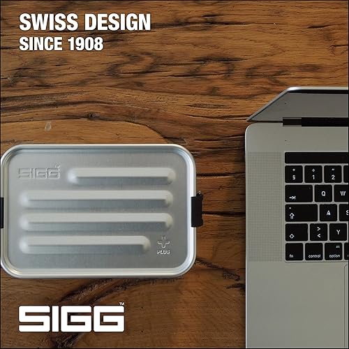 Miniatura 6 de Sigg - Fiambrera de metal Plus - Recipiente para alimentos con compartimentos - Diseño suizo - Apta para lavavajillas - Ultra ligera - SL