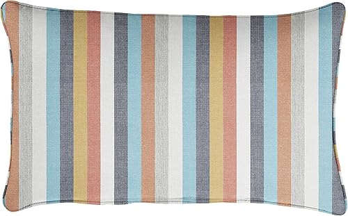 Miniatura 3 de Mozaic Company AMZS933121SP - Almohada para interiores y exteriores, 12 x 24 pulgadas, Surround Sunrise