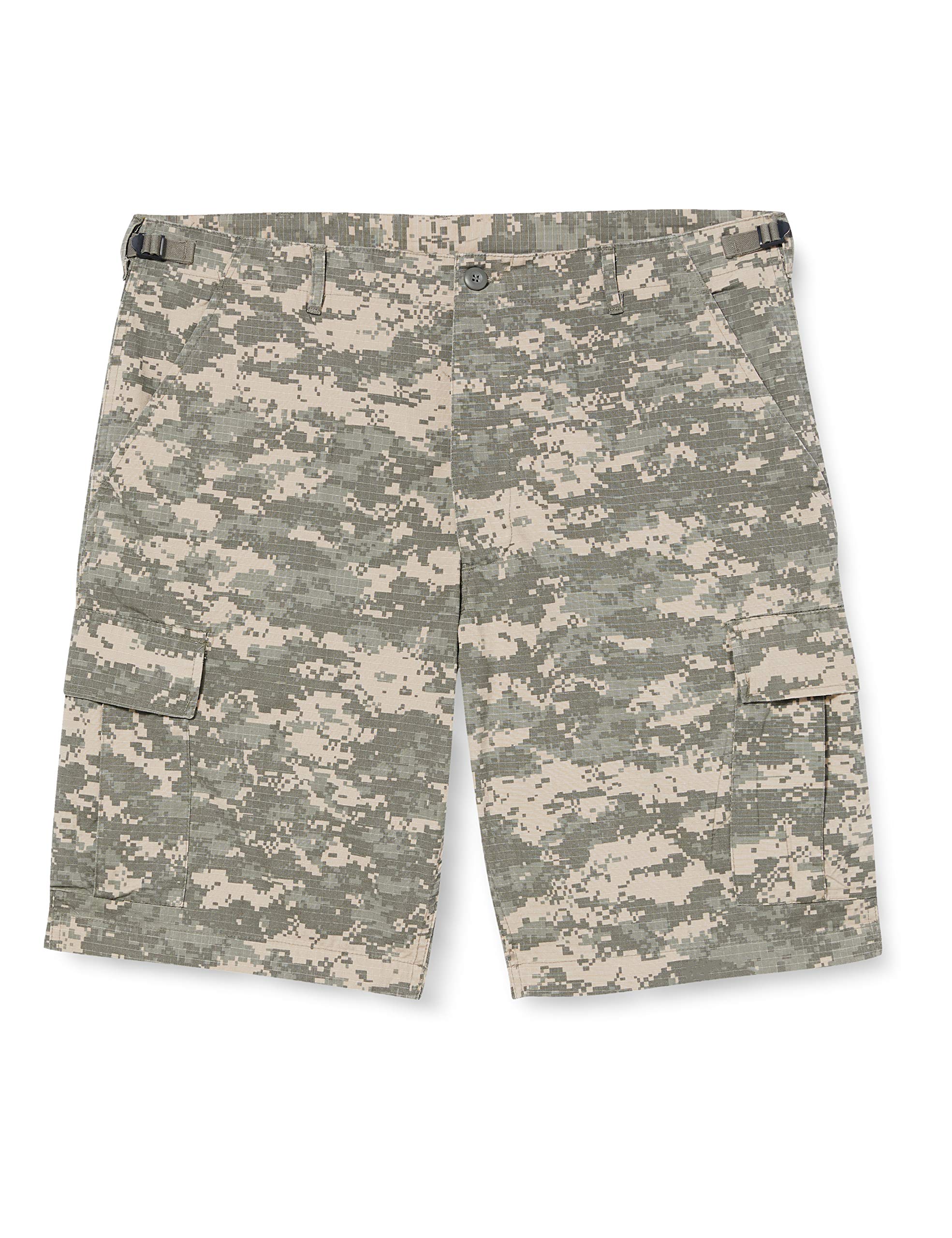 Mil-Tec Us at-Digital Bermuda Shorts Black 3XL