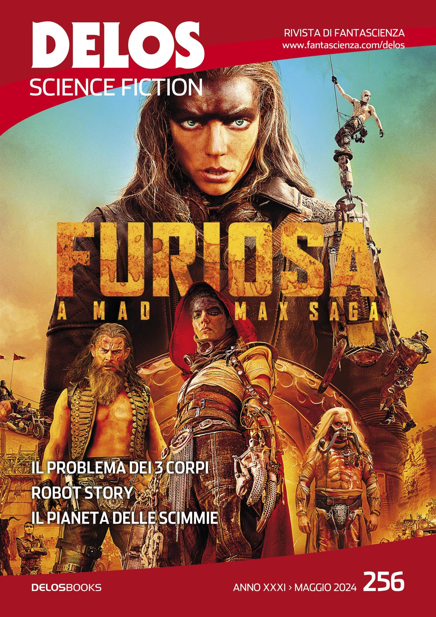 Cover of Delos Science Fiction, #256 - Maggio 2024