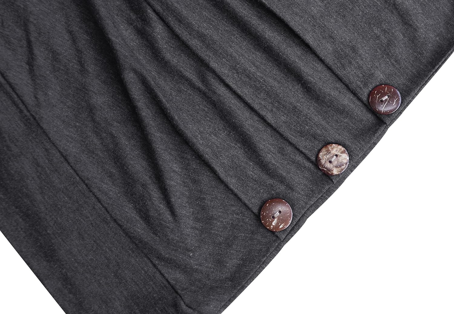 Jescakoo Womens Summer Tops with Buttons Dressy Casual Blouses Spring Outfits Beach Vacation Tunic Clothes S-3XL - Image 3