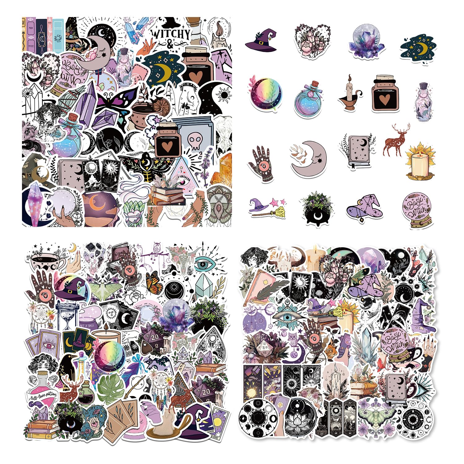 TVSVKWE 150 Pieces Of Retro Graffiti Stickers, Waterproof Stickers, Creative Personality Stickers, Can Decorate Bicycles, Skateboards, Suitcases.