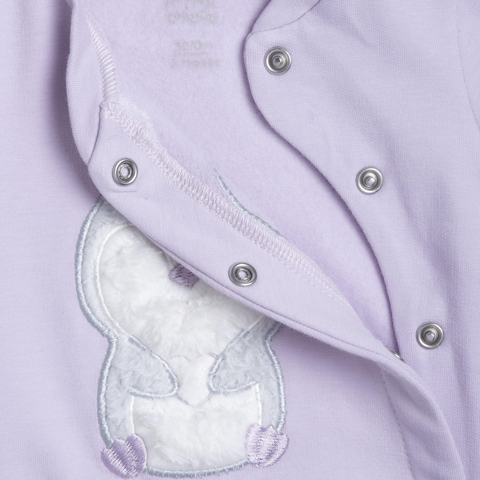 Chicco, Tutina Neonato e Neonata in Morbido Cotone, con Comoda Apertura Frontale, Ideale per l'Autunno, Abbigliamento Bambino e Bambina 0-24 Mesi, Designed in Italy