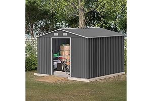 10X8 FT Outdoor Storage Shed