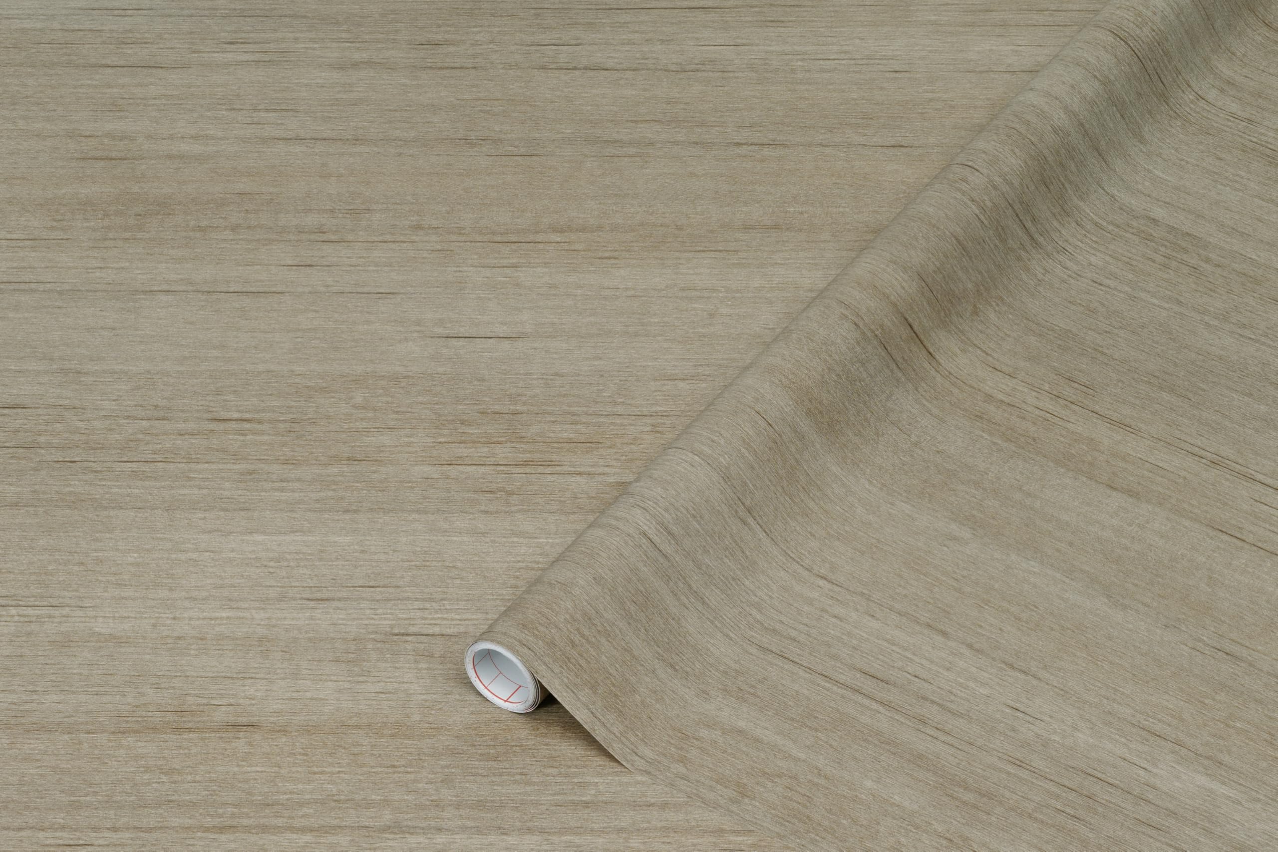 d-c-fix Vinyl wrap - Tira Wood Greige Wood Effect - 45 cm x 2 m - self Adhesive Wallpaper & Sticky Back Plastic roll for Furniture, Kitchen worktops & cupboards – Decorative Contact Paper Film