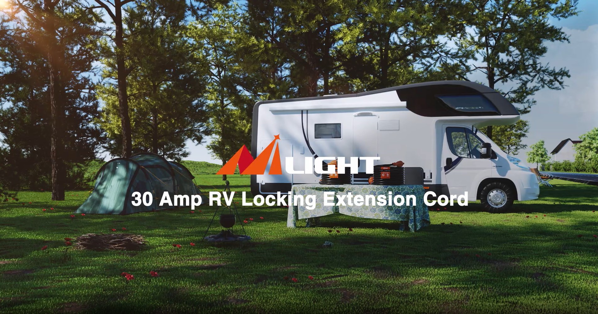 Amazon.com: Nilight 30 Amp 25FT RV Locking Extension Cord 125V