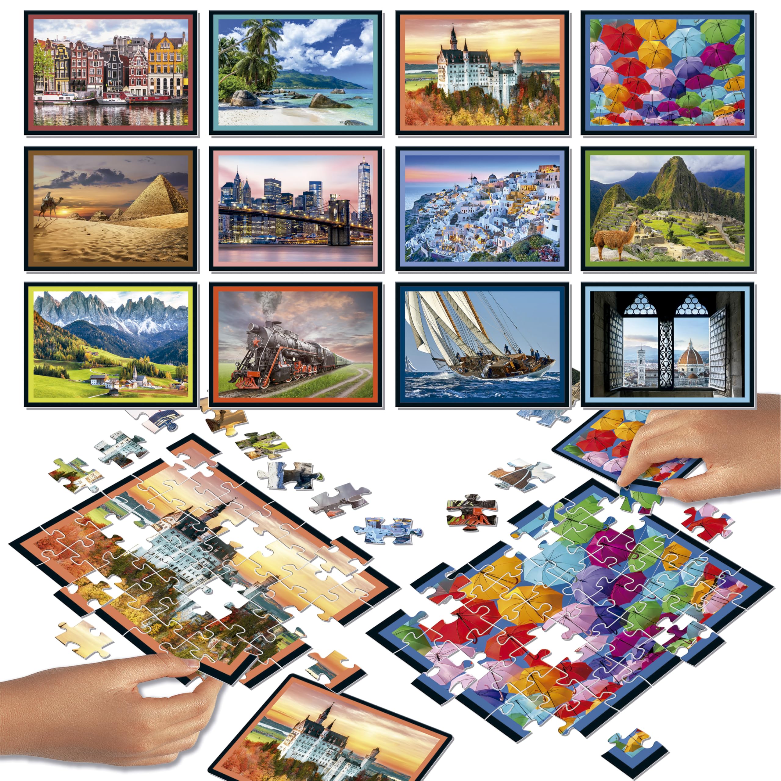 Educa - Puzzle Battle Arte | Gioco da tavolo 7 anni