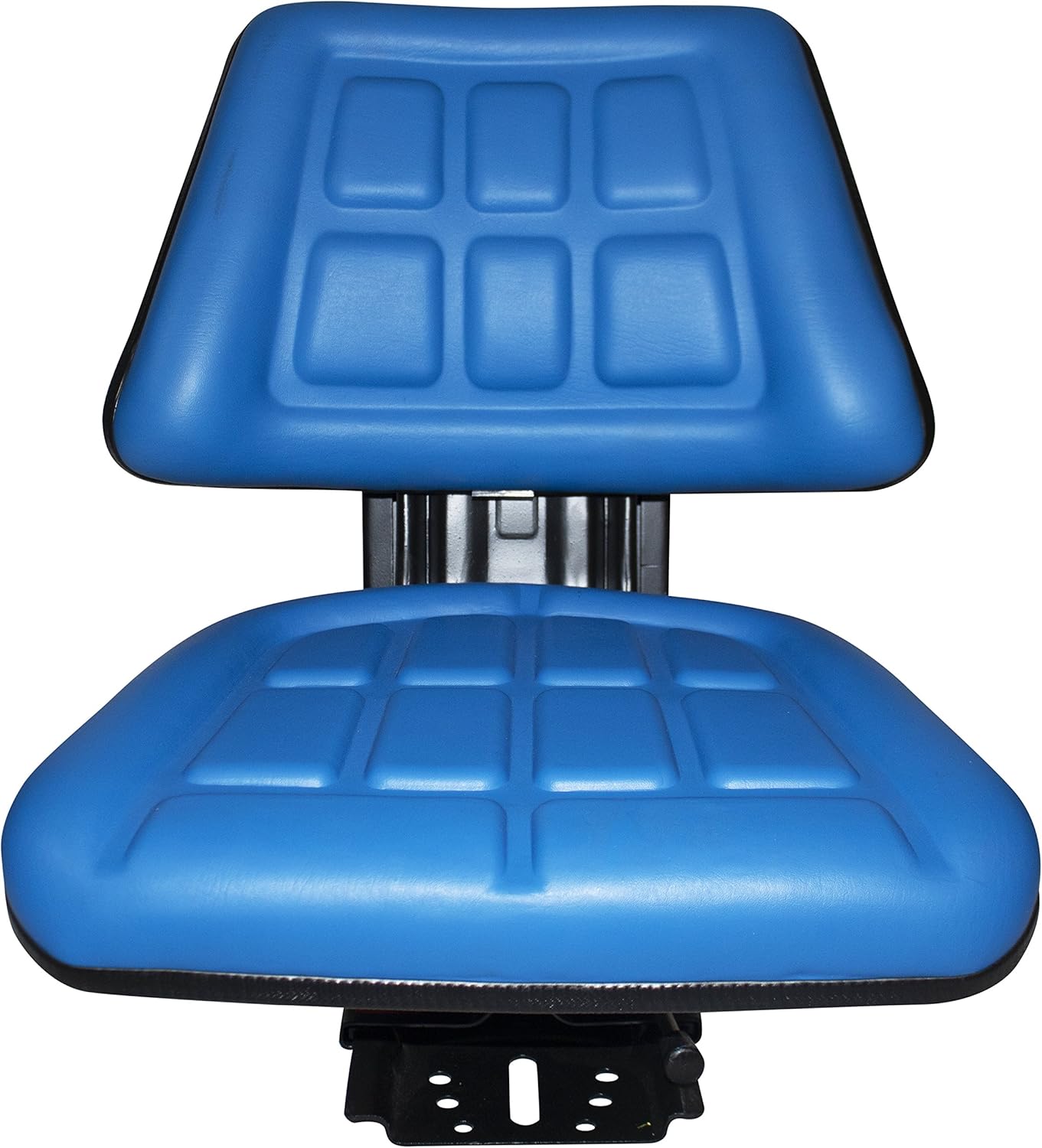 Blue TRAC SEATS Brand TRIBACK Style Universal Tractor Suspension SEAT with TILT FITS Ford/New Holland 3000 3010 3300 3330 3400 3600 3610 (Same Day Shipping - Delivers in 1-4 Business Days)