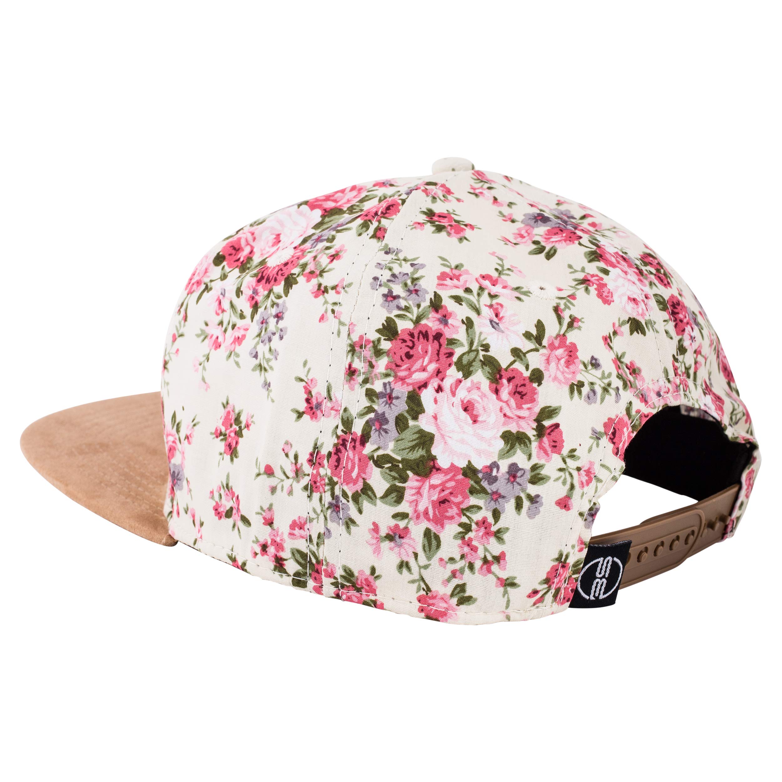 Blackskies® Black Beauty Snapback Cap | Baseball Cap Basecap Hommes Femmes Floral Rose Casquette - 3