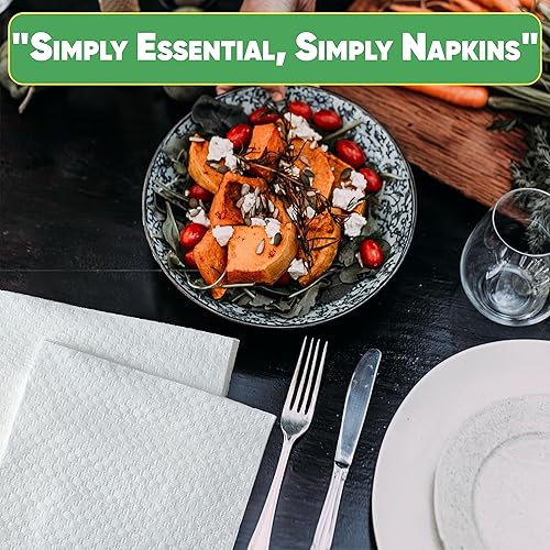 Miniatura 6 de Perfect Stix Almuerzo elegante de 1 capa, blanco, paquete de 1000ct