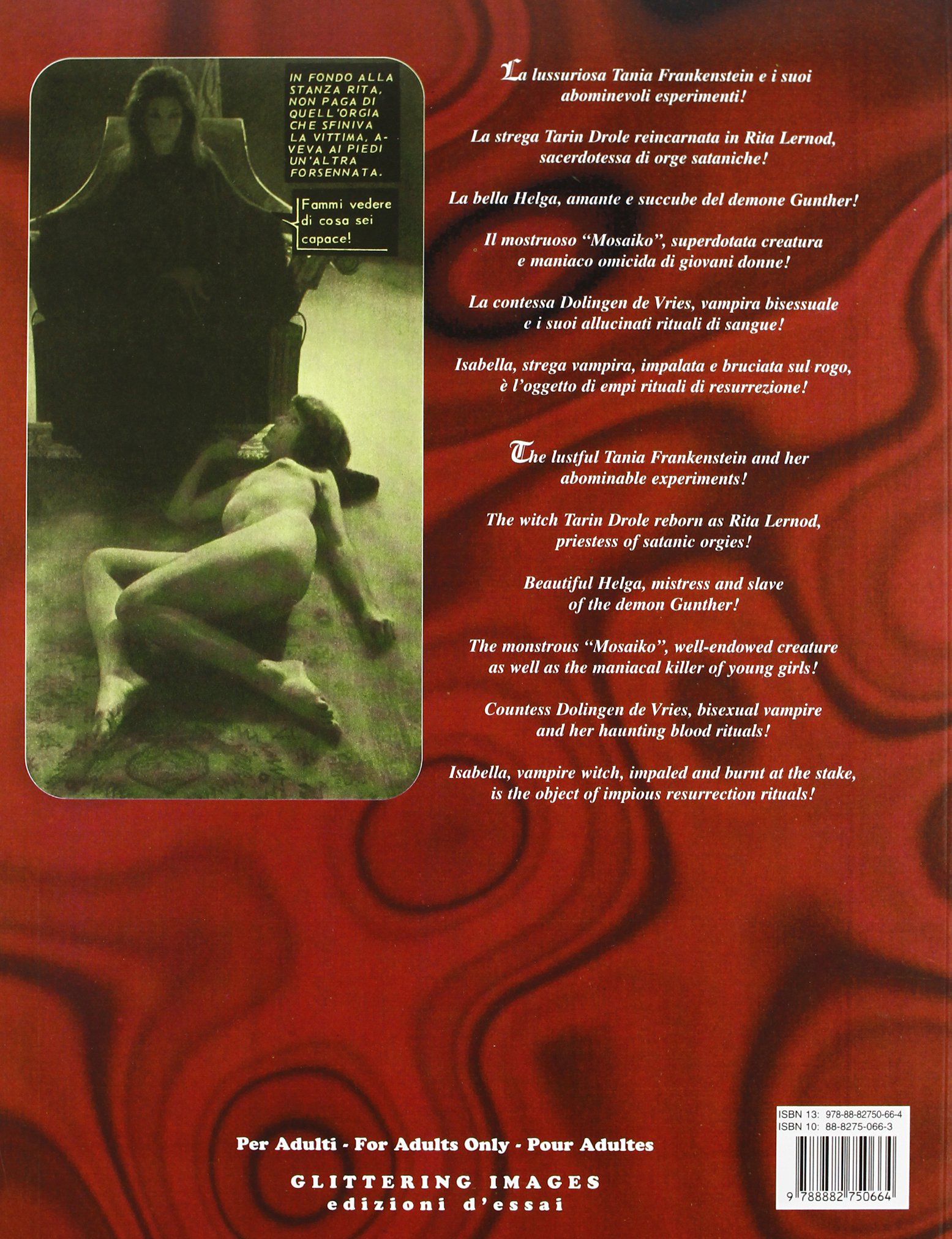 1970's italian sexy horror. Weirdly erotic terror movies from «cineromanzi». Ediz. italiana e inglese (Bizarre sinema! Archives)