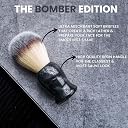 RUBAB MEN Luxuriously Soft Shaving Brush for Men | Bomber Edition gallery image