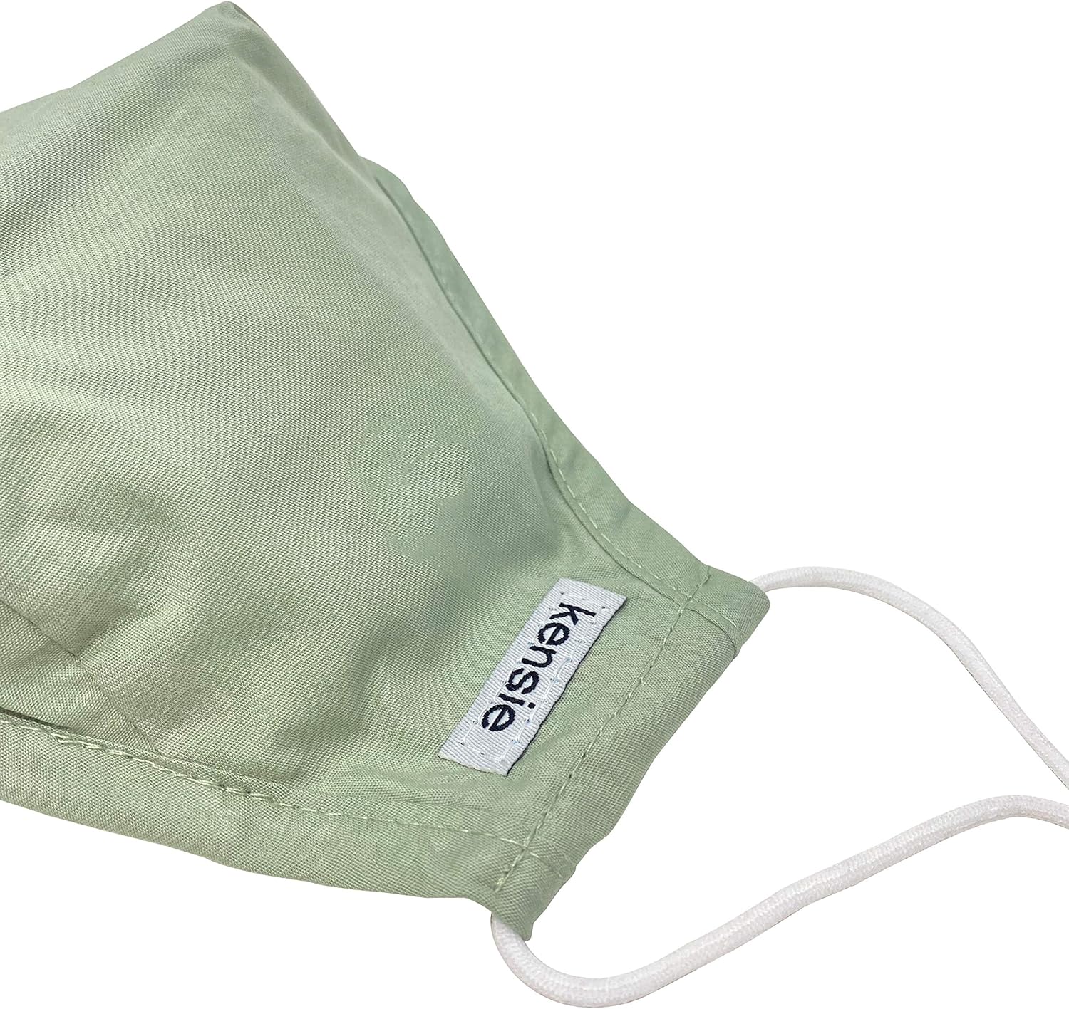 kensie Women's Standard 3-Piece Face Mask Plus 6 Air Filters Set and Lanyard, Sage Patterns, 10 : Clothing, Shoes & Jewelry