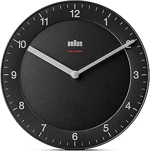Braun Classic Radio Controlled Wall Clock for Central European Time ...
