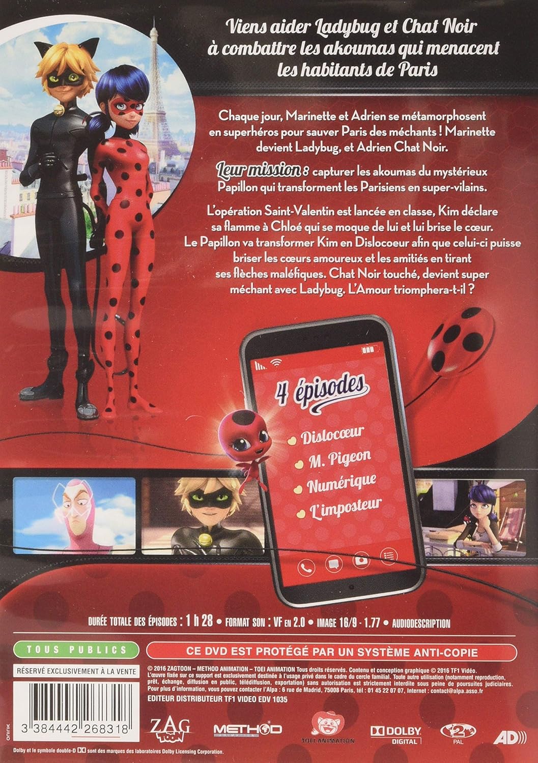 Miraculous Ladybug Vol 2 Fr Import Amazon De Dvd Blu Ray