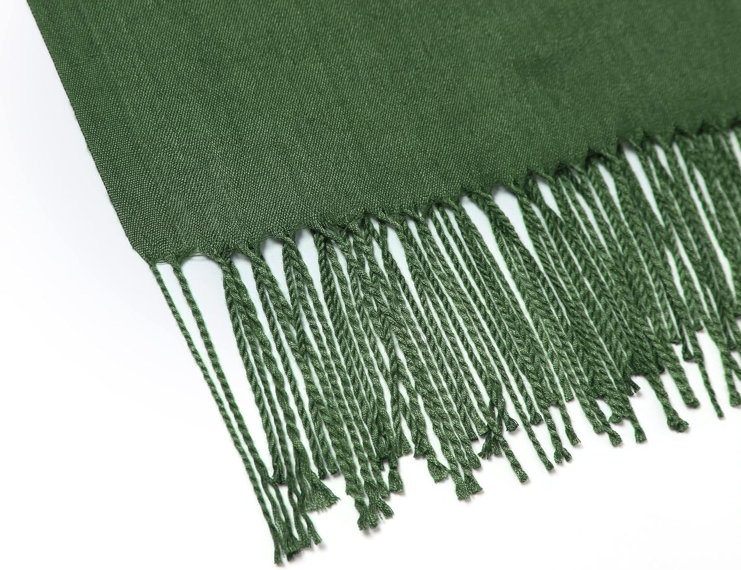 Cindy & Wendy Pashmina Shawls and Wraps Large Scarfs for Women Wedding Party Bridal Long Fashion Solid Shawl Wrap Fringes - Image 6