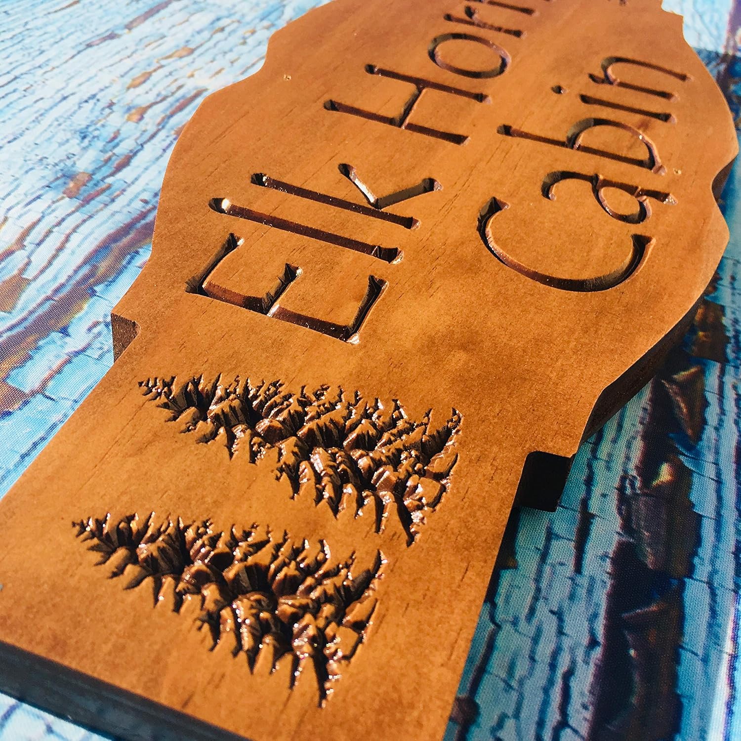 Cabin Sign Personalized Wooden Sign Family Sign Rustic Wood Sign