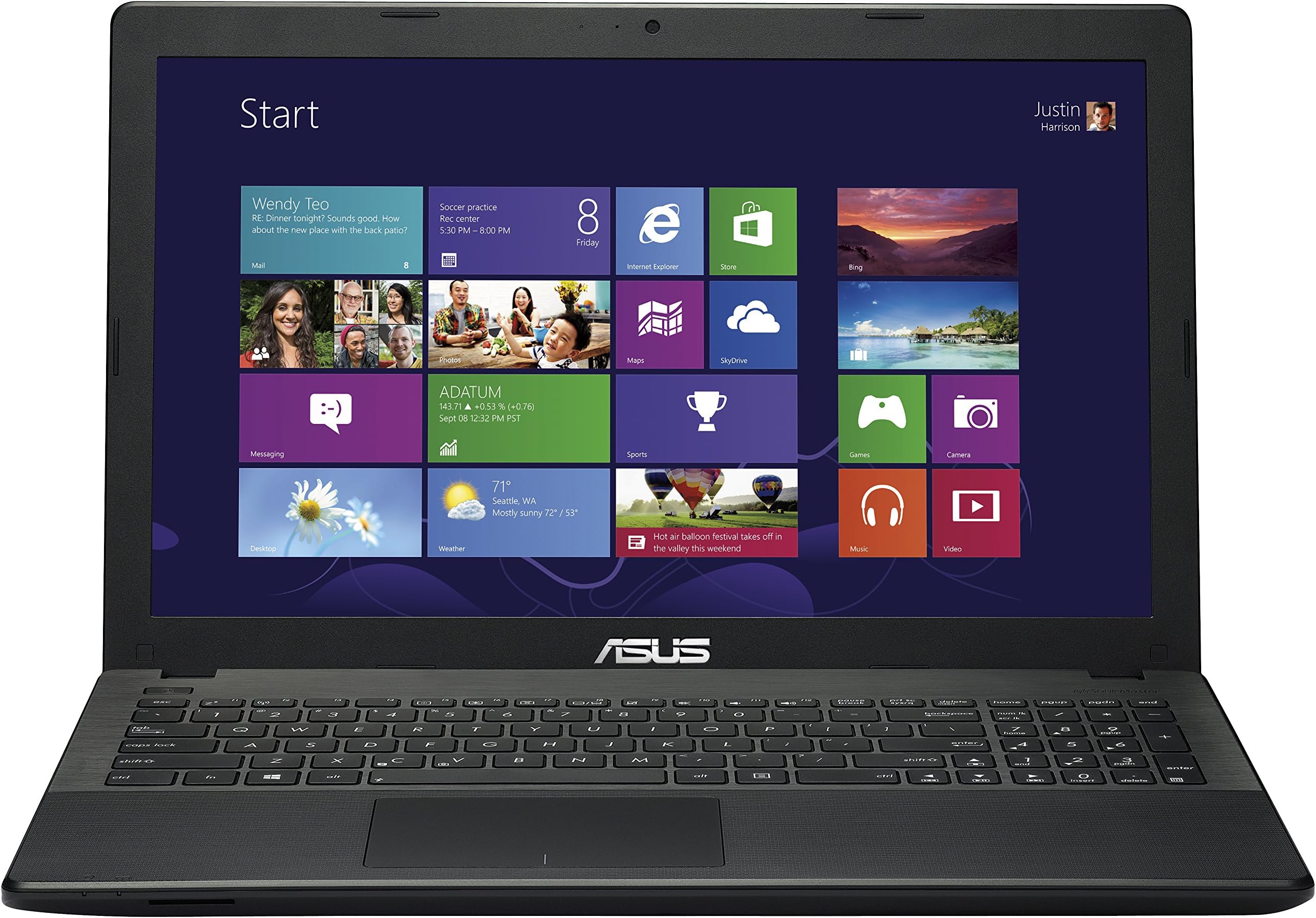 ASUS D550MAV-DB01(S) 15.6" Intel Dual-Core 2.16GHz Laptop, 500 GB & 4GB RAM